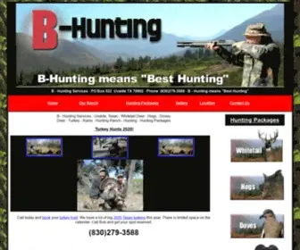 B-Hunting.com(B Hunting) Screenshot