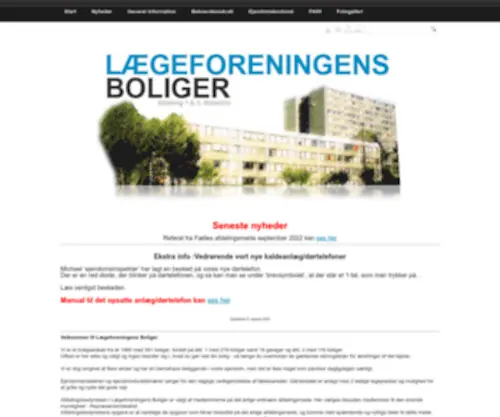 B-LB.dk(Lægeforeningens) Screenshot