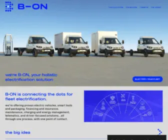 B-ON.com(Fleet electrification made easy) Screenshot