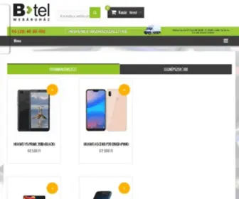 B-Tel.hu(B-tel műszaki webáruház) Screenshot