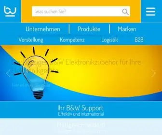 B-UND-W.com(Europaweit agierender Online) Screenshot