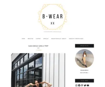 B-Wear.org(A Fashion and Lifestyle Blog) Screenshot