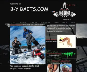 B-Ybaits.com(B-Y BAITS) Screenshot