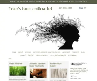 B-YU.com(Modern Hair Salon and Scalp Treatments) Screenshot