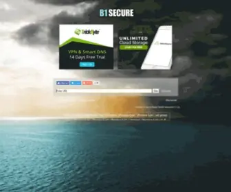 B1Secure.com(Unblocks Websites) Screenshot