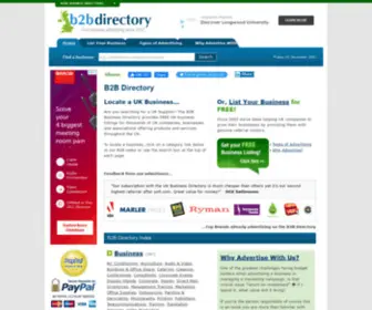 B2B-Directory-UK.co.uk(Free Business Listings from the B2B Directory) Screenshot