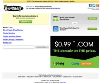 B2B-PlasticWorld.com(Plastic World) Screenshot