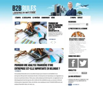 B2B-Rules.com(B2B Rules) Screenshot