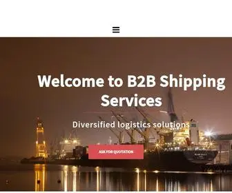 B2B-Shipping.com(B2B Shipping Services) Screenshot