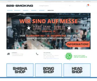 B2B-Smoking.de(B2B Smoking) Screenshot