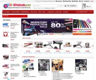 B2B-Wholesale.com(Wholesale CHI Flat Irons) Screenshot