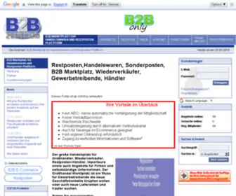 B2B-Zentrum.de(B2B Plattform) Screenshot