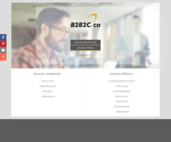 B2B2C.com(Fournisseur Internet) Screenshot