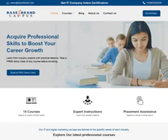 B2Bcampus.com(Web Development and Digital Marketing Training in Chandigarh) Screenshot