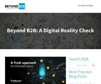 B2B.com(Software AG Blog) Screenshot