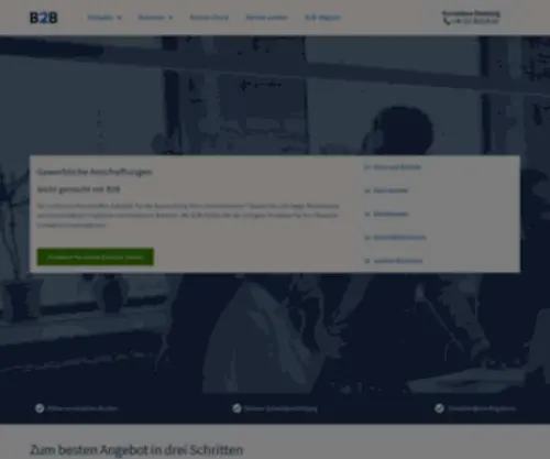 B2B.de(Eine weitere WordPress) Screenshot