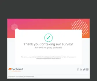 B2Beresearch.com(End of Survey Page) Screenshot