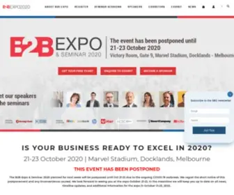 B2Bexpo.com.au(B2B EXPO 2021) Screenshot