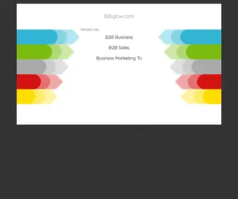 B2Bglow.com(B2B Marketplace) Screenshot