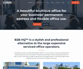 B2BHQ.com.au(Virtual Business Solutions Melbourne) Screenshot