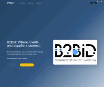 B2Bid.com(Discontinued product buyers) Screenshot