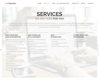 B2Bisolution.eu(EDI) Screenshot