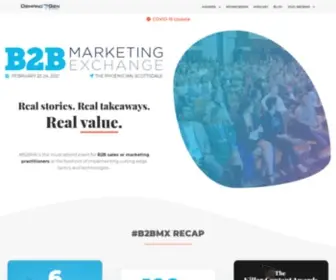 B2Bmarketing.exchange(Top B2B Marketing Conference) Screenshot