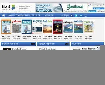 B2Bmedya.com(B2B Medya / Teknik Sektör Yayıncılığı A.Ş) Screenshot