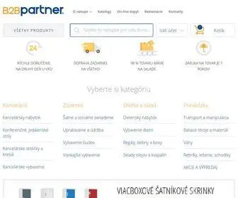 B2Bpartner.sk(B2B Partner) Screenshot