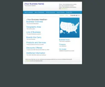 B2Bplan.com(Business profile for provided by Network Solutions) Screenshot