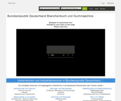 B2Bplus.de(Bundesrepublik Deutschland Branchenbuch und Suchmaschine) Screenshot