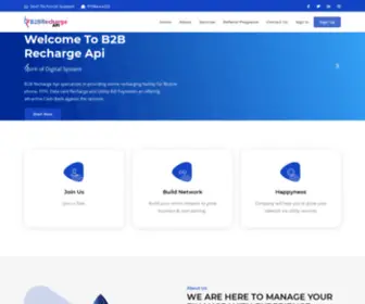 B2Brechargeapi.com(Provides online Recharge) Screenshot