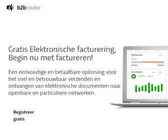 B2Brouter.net(Online Elektronisch Facturatieprogramma) Screenshot