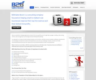 B2Bsalesboost.com(B2B Sales Boost) Screenshot