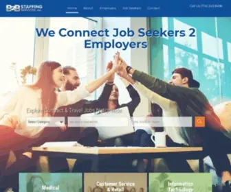 B2Bstaffingservices.com(B2B Staffing Services) Screenshot