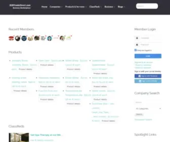 B2Btradedirect.com(Business and Trade Marketplace) Screenshot