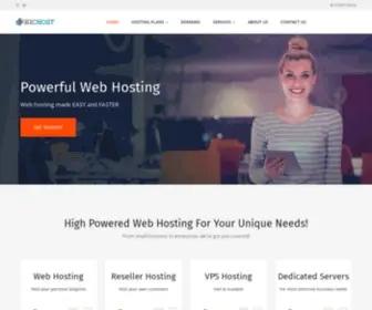 B2Chost.com(Web Hosting) Screenshot