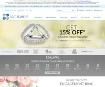 B2Cjewels.com(Online Jewelry Store) Screenshot