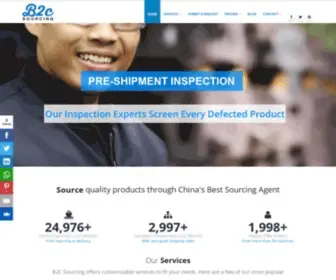 B2Csourcing.com(Best China Sourcing Agent) Screenshot