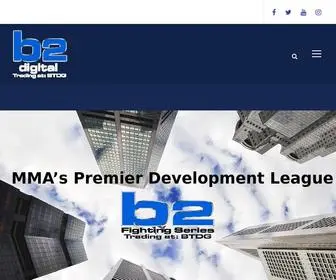 B2Digitalotc.com(THE MMA LIVE EVENT SPORTS COMPANY) Screenshot