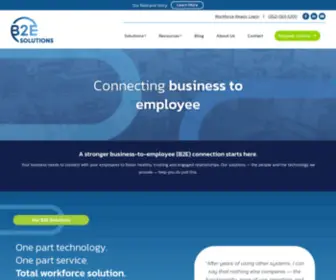 B2Esolutionsinc.com(Workforce Management with Superior Service) Screenshot