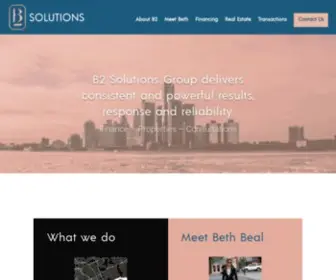 B2Solutionsgroup.com(B2 Solutions Group) Screenshot