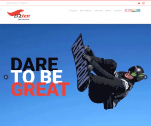 B2Ten.com(Dare to be great) Screenshot