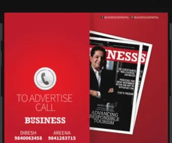 B360Nepal.com(Nepal's Leading Business Magazine) Screenshot