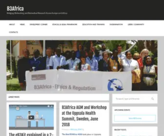 B3Africa.org(B3Africa Horizon2020 EU) Screenshot