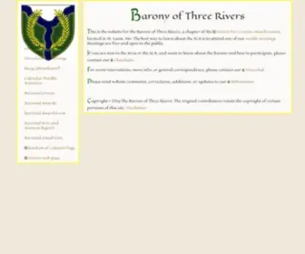 B3R.org(Barony of Three Rivers) Screenshot