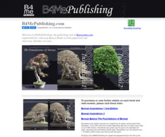 B4Mepublishing.com(Bonsai Books) Screenshot