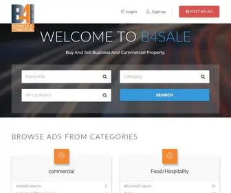 B4Sale.com.au(Business 4 Sale) Screenshot