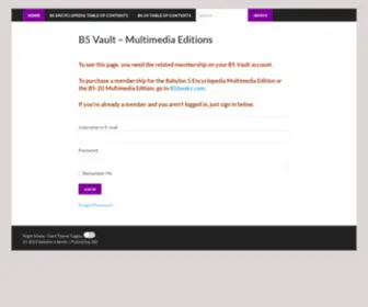 B5Vault.com(Multimedia Editions) Screenshot