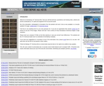 B737.org.uk(The Boeing 737 Technical Site) Screenshot